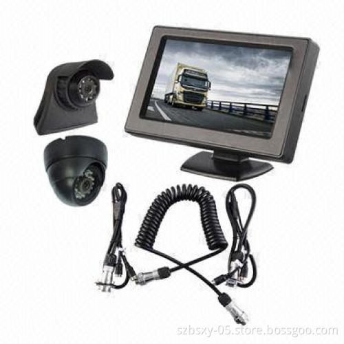 Easy Install Car Reversing Aid with Auto Heating Camera and 4.3-inch Rear-view Monitor